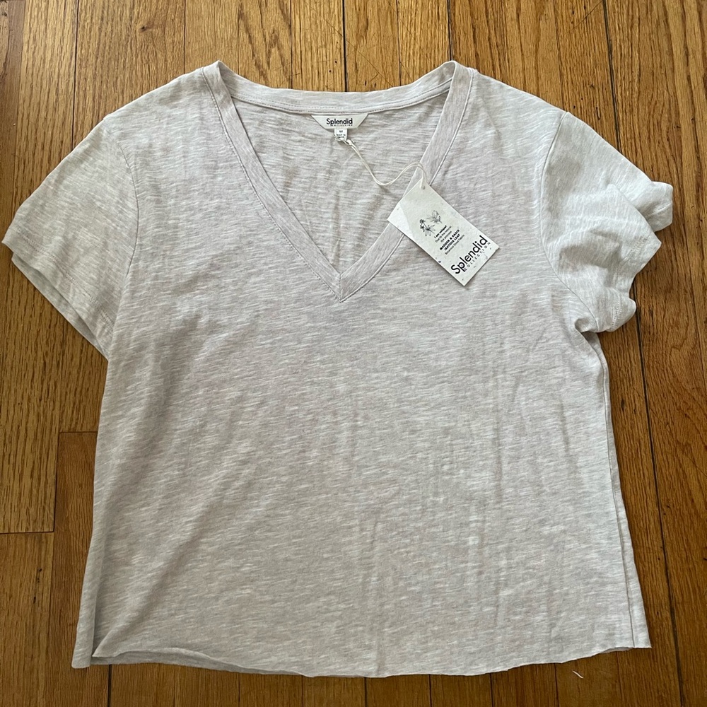 *NWT TAGS SPLENDID SLUB TEET